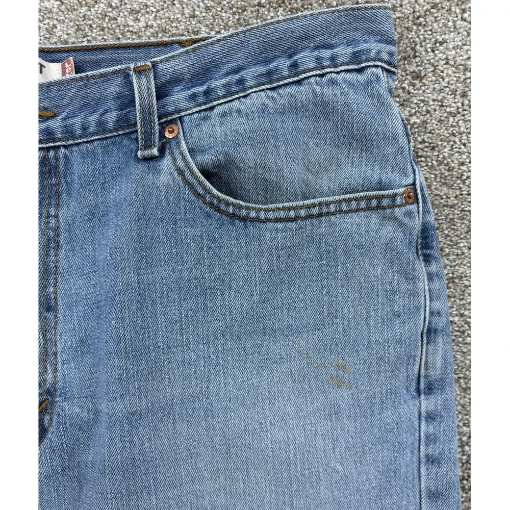 Vintage Levis 550 Jeans Mens 40x30 Blue Relaxed Fit 100% Cotton *Actual Waist 38